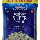 Kohinoor Super Basmati Rice 5Kg (Bag)