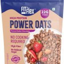 FIT&FLEX HIGH PROTEIN POWER OATS 400 GM