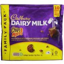 Cadbury Dairy Milk with Chips More Family Pack 150Gm