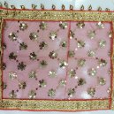 Net Bindia Chunari | Pooja Ki Chunari 9" x 13"