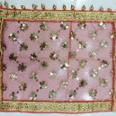 Net Bindia Chunari | Pooja Ki Chunari 9" x 13"