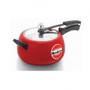 Hawkins Contura Tomato Red Pressure Cooker 5L | Works on Gas| CTR50