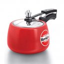 Hawkins Contura Tomato Red Cooker 3Ltr