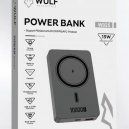 WULF POWER BANK 10000mAh WIRELESS OUTPUT 15W (W025)