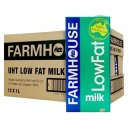 Farmhouse Low Fat Milk 1 Carton (12 x 1L)