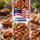 KARTHIKA ALMONDS ROASTED JAR 600 GM