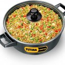 Futura Nonstick Cook n Serve Bowl With Glass Lid 3L | NCB30G