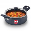 Hawkins Ceramic Nonstick Handi with Glass Lid 3L | Induction Compatible | ICH30G