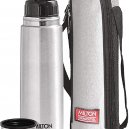 Milton Thermosteel Flip Lid Flask, 1000ml , Silver