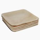 Palm Plate Square 8" (10pcs)