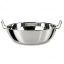 Steel Kadai With Plastic Handle M