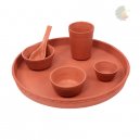Mitti Cool Clay Dinner Set 12 Inch