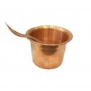 Copper Panchpatra with Spoon (size 3)