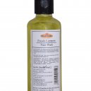 Khadi India Lemon Facewash 210Ml