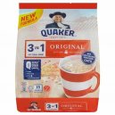 Quaker Oat Cereal Drink 3-in-1, Original, 28g (Pack of 15)