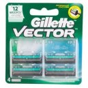 Gillette Vector Plus 4's