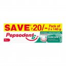 Pepsodent Gumcare+ Toothpaste  2x140g (Pack 2)