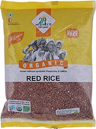 24 Mantra Organic Red Rice 1Kg