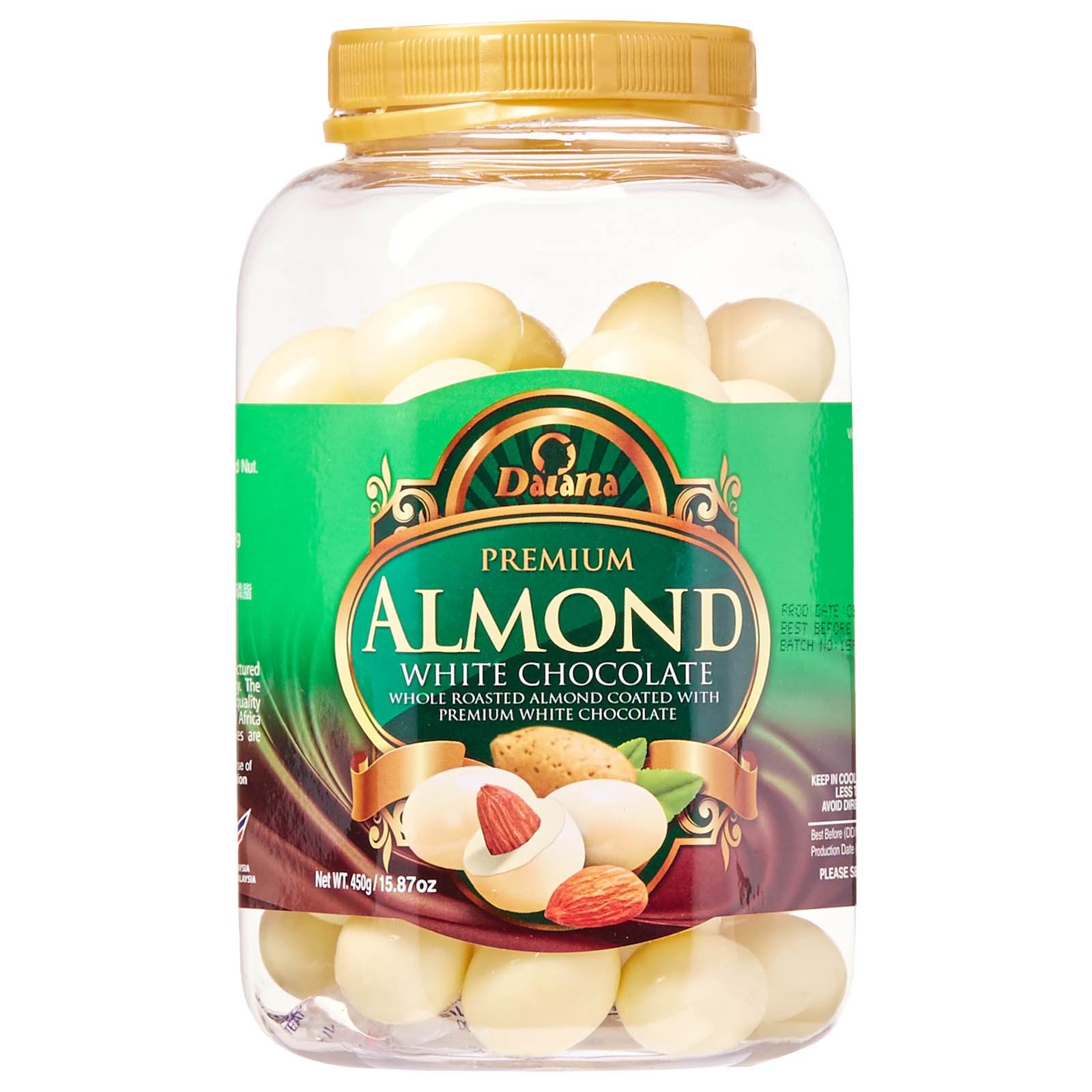 Daiana Almond White Chocolate 450G