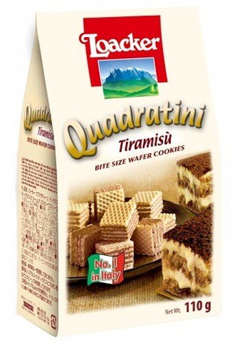 Loacker Quadratini Tiramisu 110G