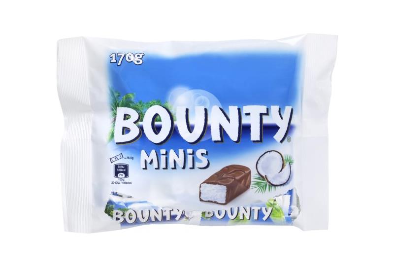 Bounty Minis 170Gm