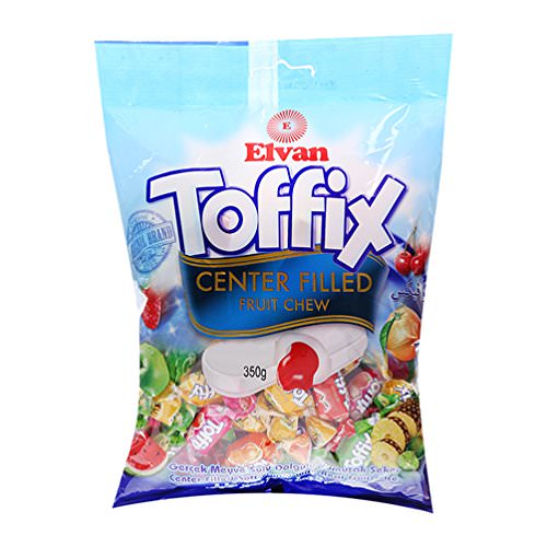 Toffix Center Filled Fruit Chew 350gm