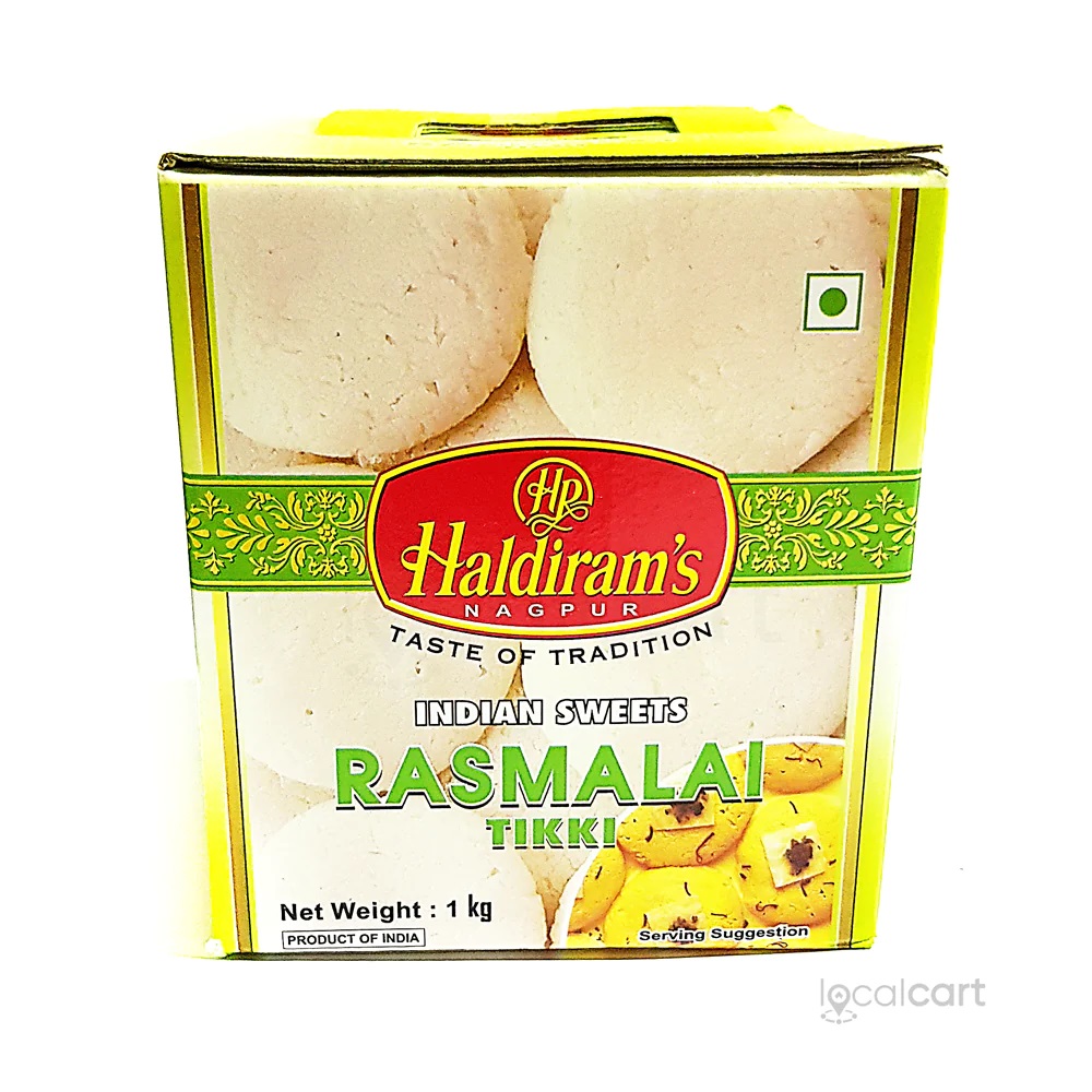 Haldirams Rasmalai 1Kg Tin