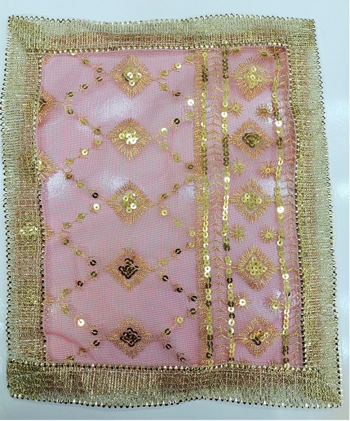 Net Tikli Chunari | Pooja Ki Chunari 9" x 13"