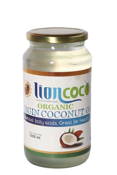 Lioncoco Organic Virgin Coconut Oil 1000ml