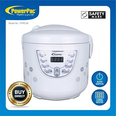 Powerpac Rice Cooker 1.8L (Pprc8)