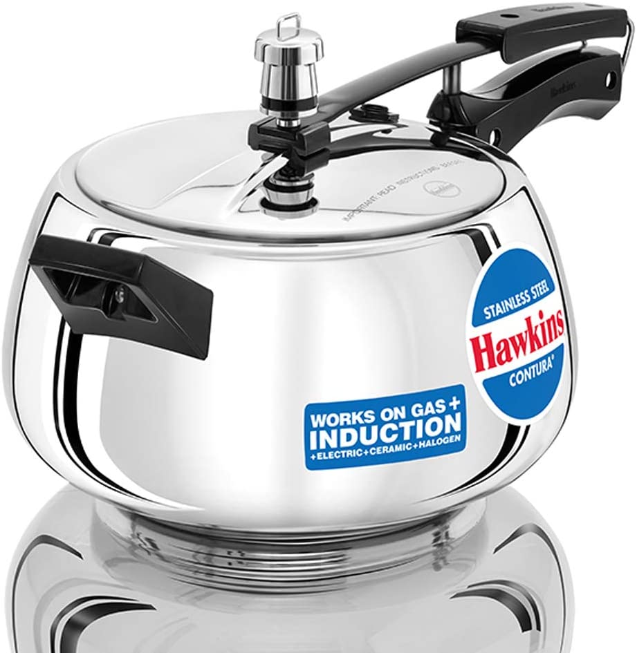 Hawkins Contura S.Steel P.Cooker 5Litre  SSC50