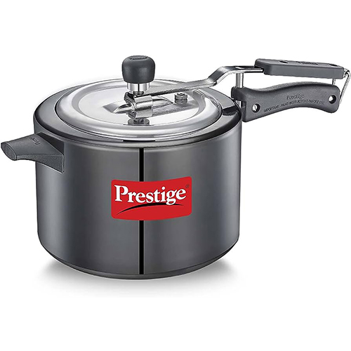 Prestige Nakshatra Duo Plus Svachh Hard Anodised Aluminium Pressure Cooker 5.0 L