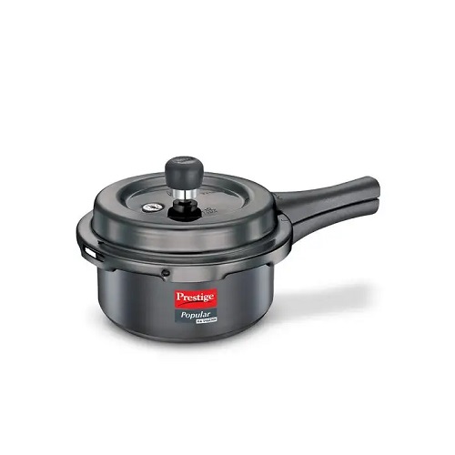 Prestige Popular Svachh Hard Anodised Pressure Cooker 2LTR