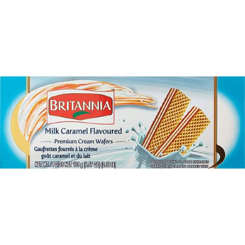 Britannia Caramel Wafers 175G