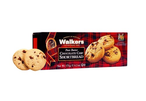 Walkers Chocolate Chip 175gm