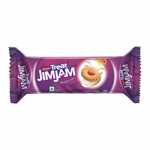 Britannia Treat Jim Jam Biscuits 100gm