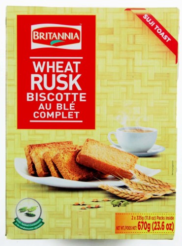 Britannia Wheat Rusk 670G