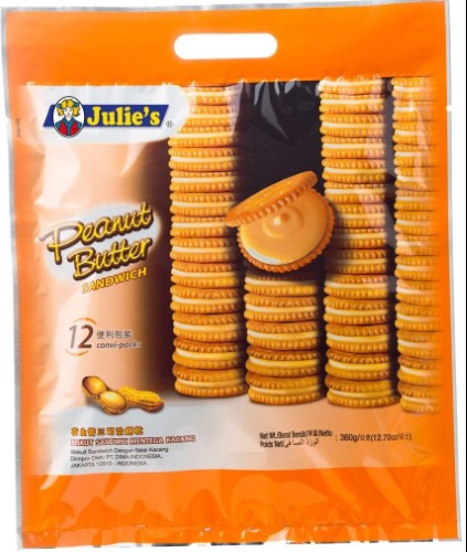 Julie's Peanut Butter Sandwich 330gm