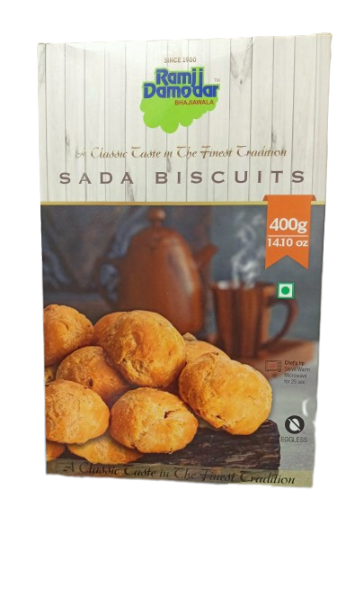 Ramji Damodar Sada Biscuits 400g