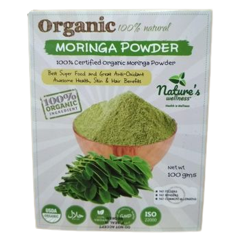 Natures Organic Moringa Powder 100g