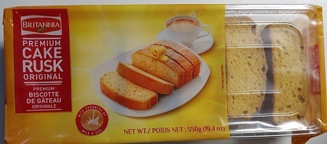 Britannia Cake Rusk 550gm