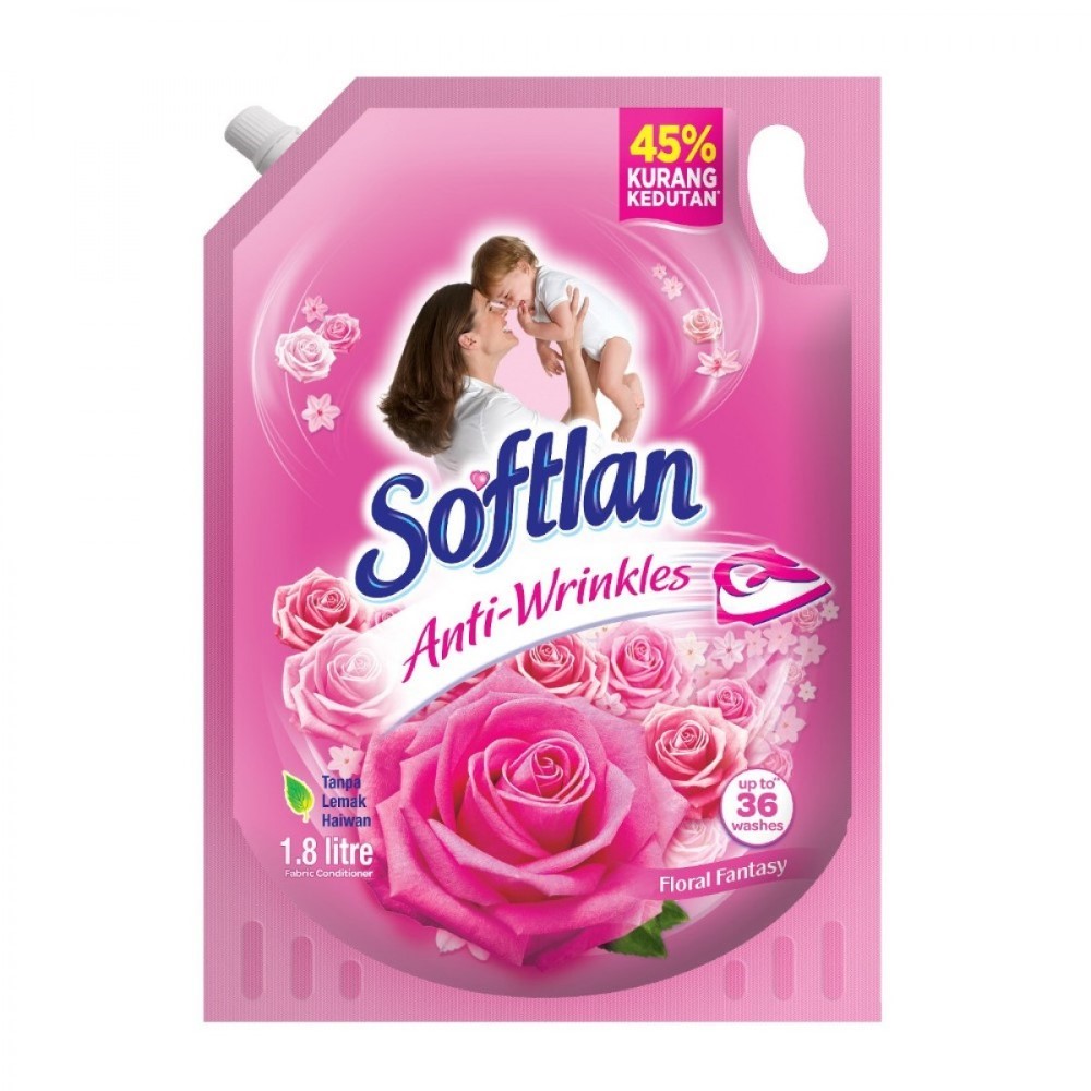 Softlan Floral Refill 1.6Ltr