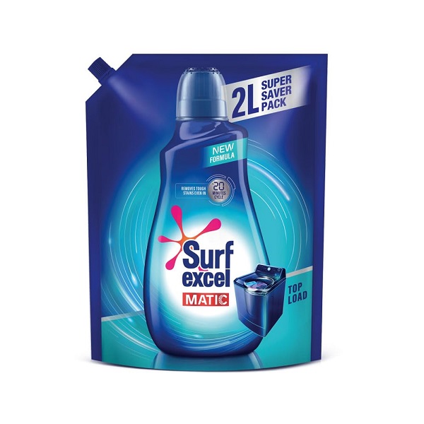 Surf Excel Matic Top Load Liquid 2Ltr Refill