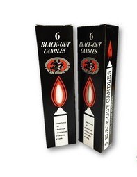 Black Out Candles 606