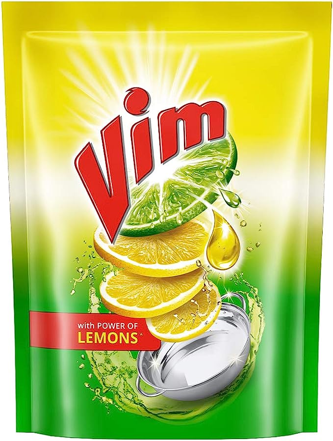 Vim Dish Wash Liquid 500ml Pouch