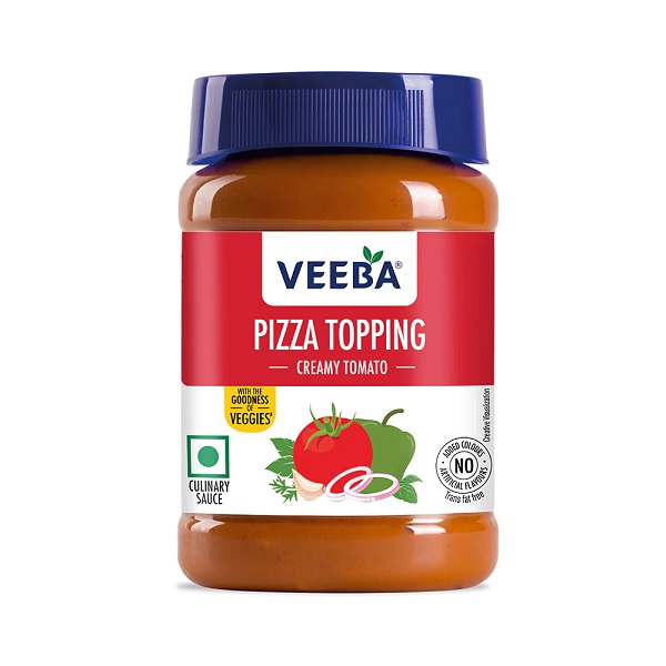 Veeba Pizza Topping Creamy Tomato 250g ( Veg)