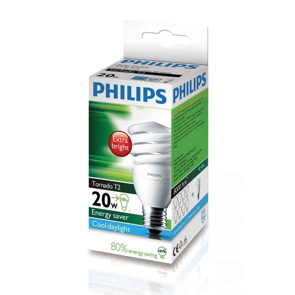 Philips Tornado Cool Daylight 20W