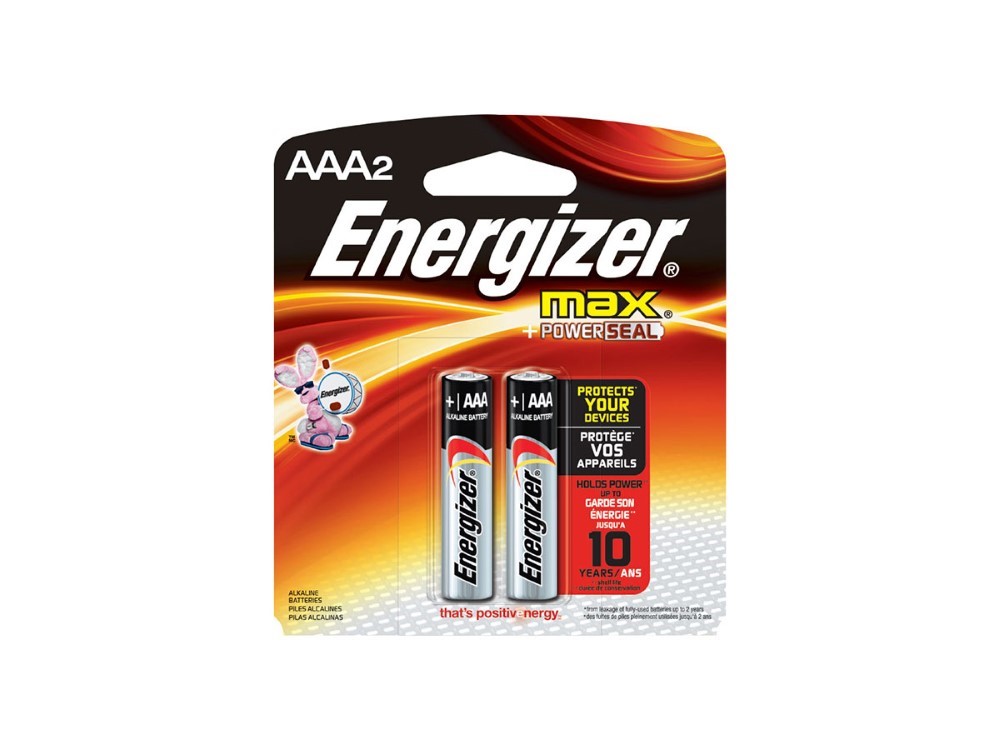 Energizer AAA 2 Batteries