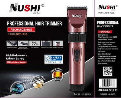 Nushi Professional Hair Trimmer 1038