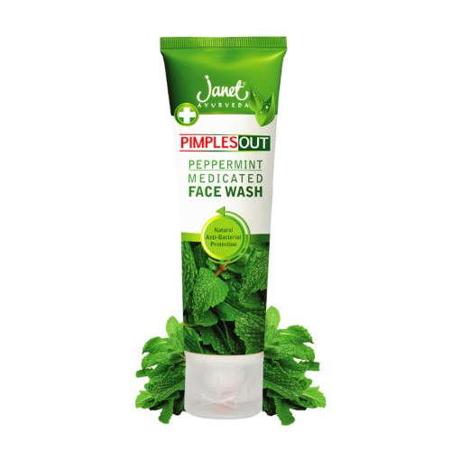 Janet Peppermint Face Wash 100ml